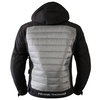 Frank Thomas Puffer Hoodie Mens Black Grey