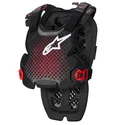 A-1 Pro Chest Protector Anthracite Black Red