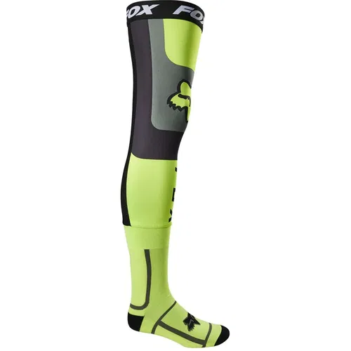 Fox Flexair Knee Brace Socks Flo Yellow