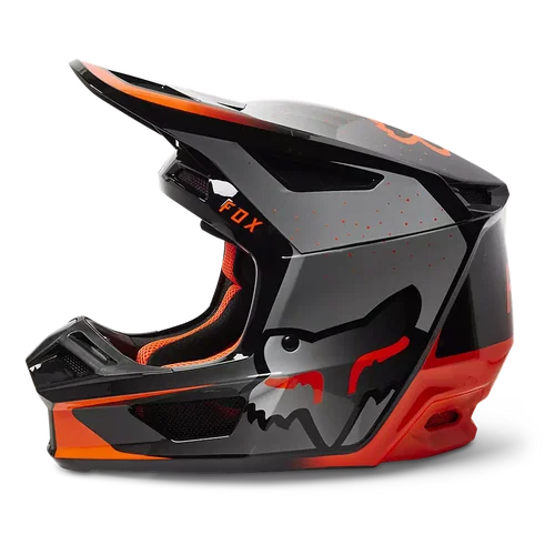 Fox V2 Vizen Helmet Flo Orange