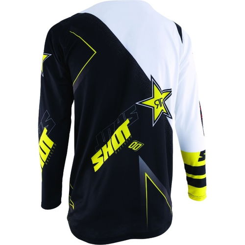Shot Contact 19 Rockstar 3 Motocross Jersey Back                                                                                                                                                                                                               