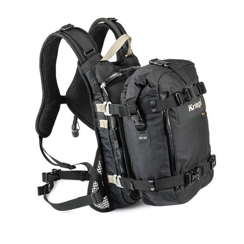 Kriega Drypack US-10 used with a Kriega Hydro3 Backpack                                                                                                                                                                                                        