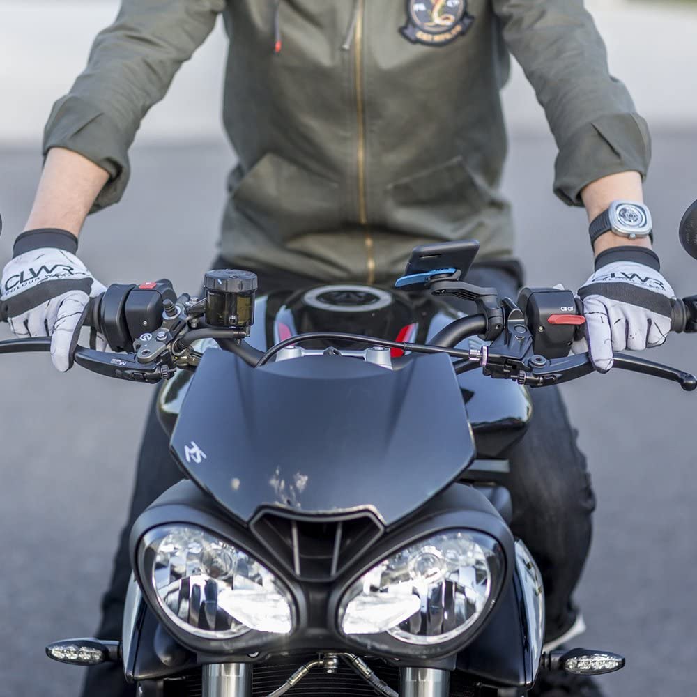 アクセサリー Quad Lock Motorcycle Handlebar Mount ハンドルバーマウント バイク用スマホホルダー｜クアッドロック