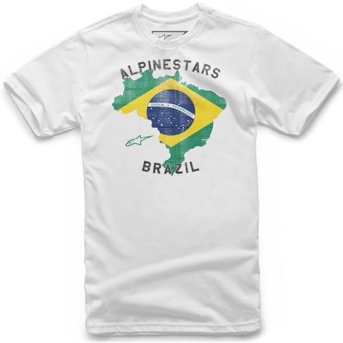 Alpinestars Brazil T-Shirt White