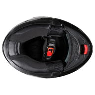 DV10 Flip Front Helmet Black