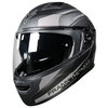 Frank Thomas DV10 Flip Front Helmet Matt Black Grey