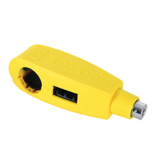 Oxford Products Yellow Motorcycle Lever Lock                                                                                                                                                                                                                   