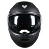 Frank Thomas DV10 Flip Front Helmet Matt Black