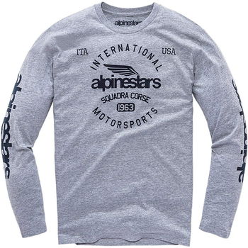 Alpinestars Winged Moto Pre T-Shirt Grey Heather