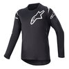 Alpinestars Youth Racer Graphite Jersey Black Reflective Black