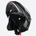 DV10 Flip Front Helmet Matt Black Grey