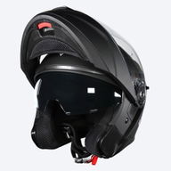 DV10 Flip Front Helmet Matt Black