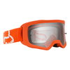 Fox Main II Race Flo Orange MX Goggles Front Right                                                                                                                                                                                                             