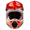 Fox V1 Leed Helmets Flo Orange