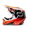 Fox V1 Leed Helmets Flo Orange
