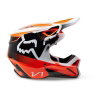 Fox V1 Leed Helmets Flo Orange