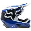 Fox V1 Leed Helmets Blue