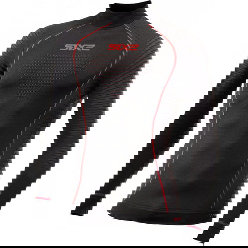 SixS Turtleneck Long Sleeve Black Red