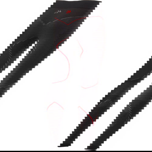 SixS Leggings Long Blazefit Baselay Black Red