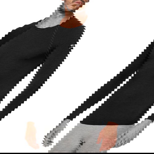 SixS Merino Wool Long-Sleeve Jersey Black