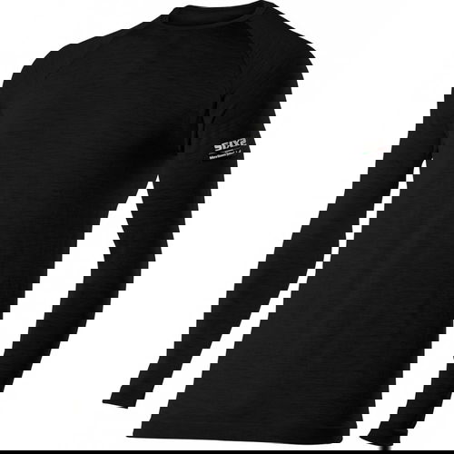 SixS Merino Wool Long-Sleeve Jersey Black