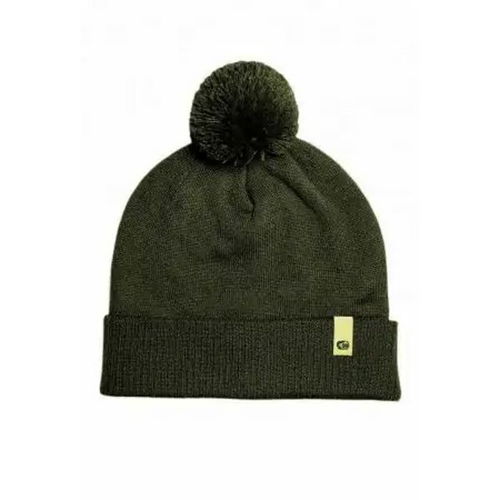 RidgeMonkey APEarel Bobble Beanie Hat Green