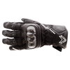 Frank Thomas FT-51 Winter Ladies Black Motorcycle Gloves Back                                                                                                                                                                                                  