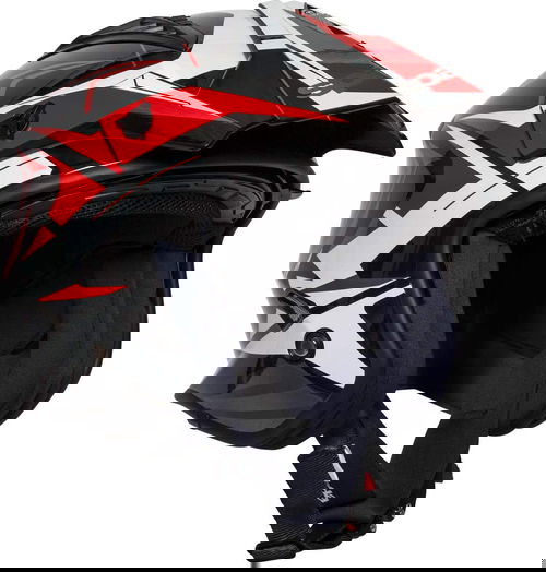 Spada Rock Stream Helmet Black Red White