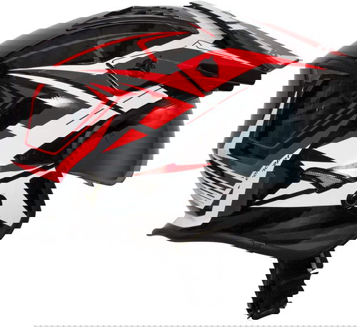 Spada Rock Stream Helmet Black Red White