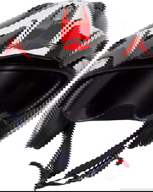 Spada Rock Stream Helmet Black Red White