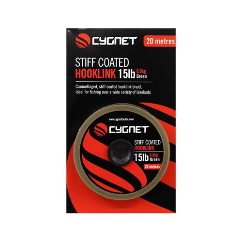 Cygnet Stiff Coated Hooklink 20m