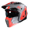 Nitro NZ302 Fighter Helmet Satin Black Red Gun