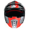 Nitro NZ302 Fighter Helmet Satin Black Red Gun