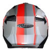 Nitro NZ302 Fighter Helmet Satin Black Red Gun