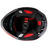 Nitro NZ302 Fighter Helmet Satin Black Red Gun