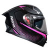 Nitro N501 Apex Analog DVS Helmet Black Gun Metal Pink