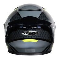 N501 Apex DVS Helmet Black Gunmetal Safety Yellow