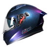 Nitro N501 Apex Analog DVS Helmet Chameleon Blue