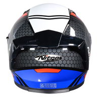 N501 Apex DVS Helmet Red White Blue Black