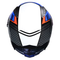N501 Apex DVS Helmet Red White Blue Black