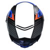 Nitro N501 Apex Analog DVS Helmet Red White Blue Black