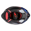Nitro N501 Apex Analog DVS Helmet Red White Blue Black