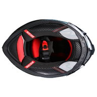 N501 Apex DVS Helmet Satin Black Gun Metal Blue