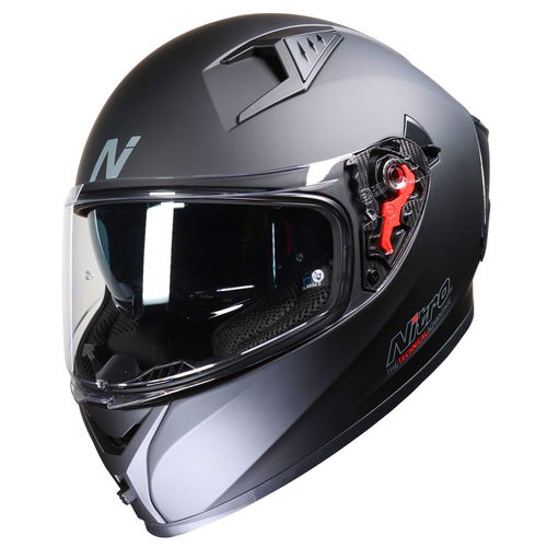 Nitro N501 Apex Analog DVS Helmet Satin Black