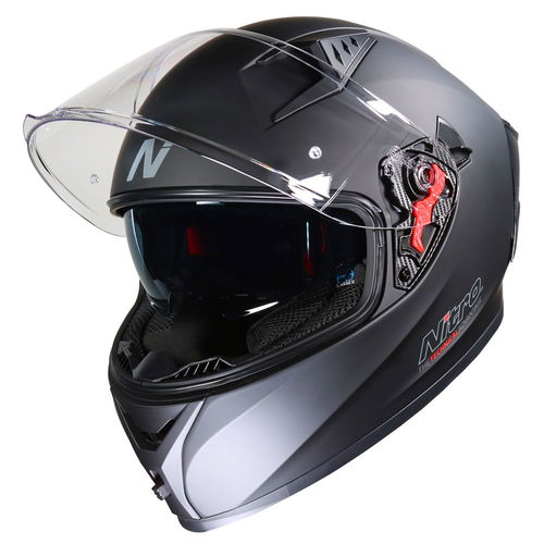 Nitro N501 Apex Analog DVS Helmet Satin Black
