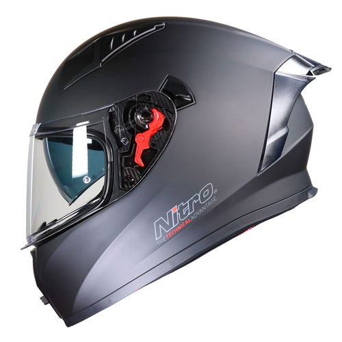 Nitro N501 Apex Analog DVS Helmet Satin Black