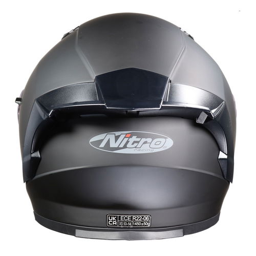Nitro N501 Apex Analog DVS Helmet Satin Black