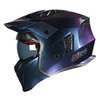 Nitro NZ302 Fighter Helmet Chameleon Blue