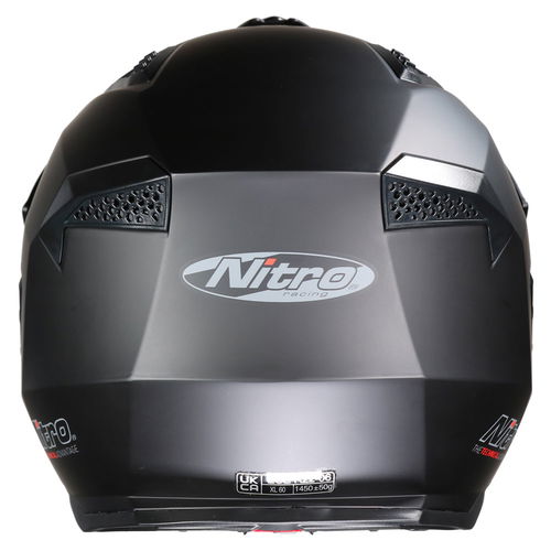 Nitro NZ302 Fighter Helmet Satin Black