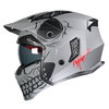 Nitro NZ302 Fighter Helmet Satin Skull